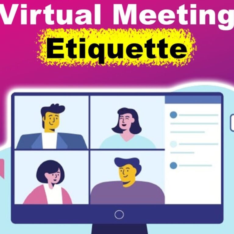 Mastering Virtual Meeting Etiquette: A Guide for Professionals