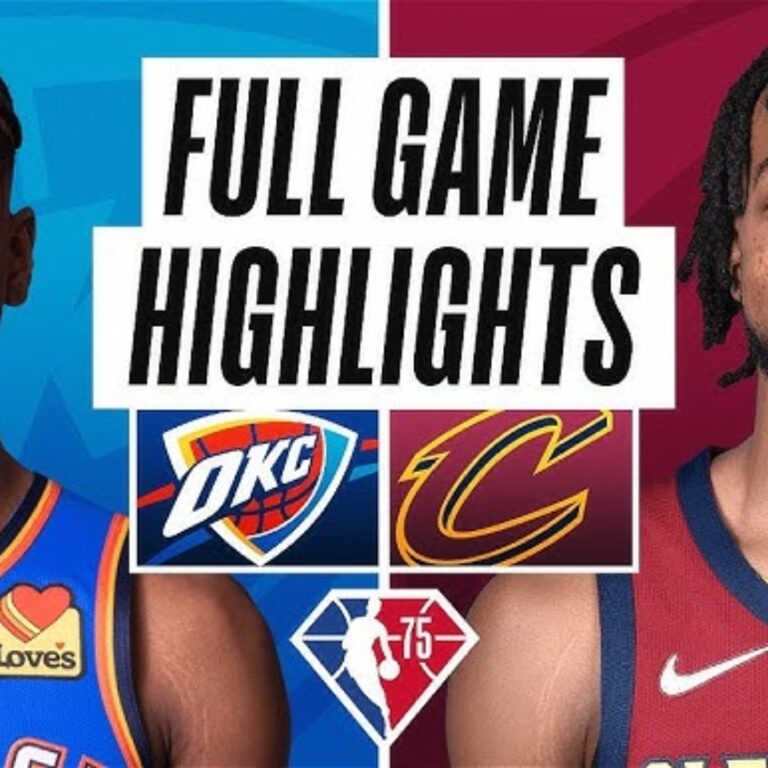 Cleveland Cavaliers vs. Oklahoma City Thunder Match Player Stats: SGA Shines in Statement Win